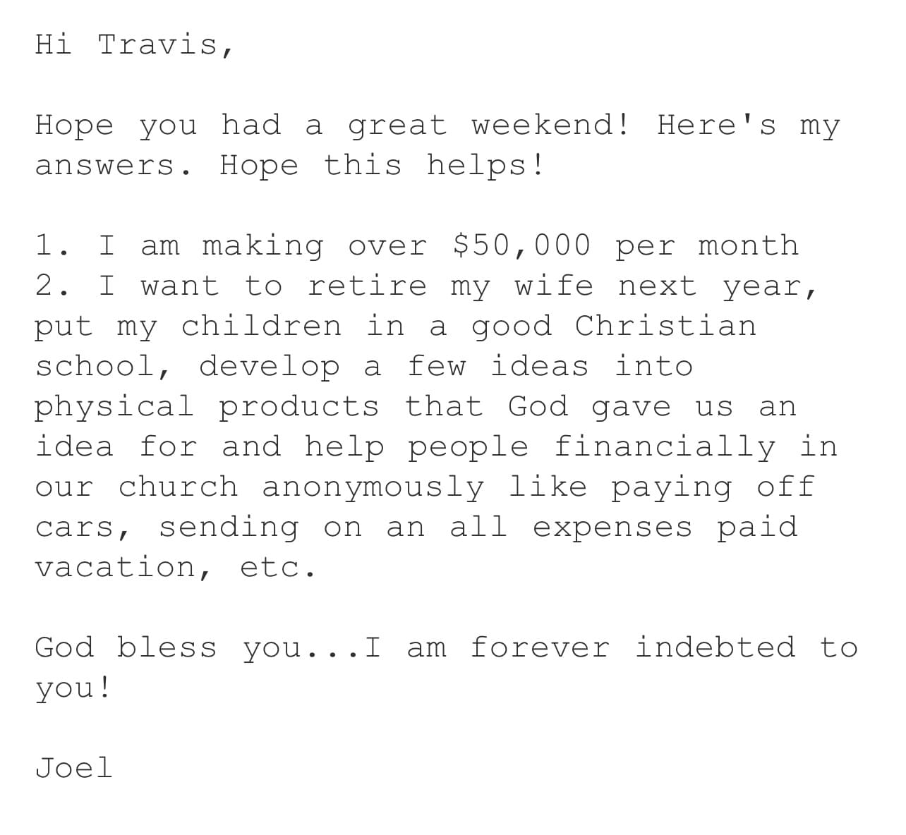Passive Income Success Stories